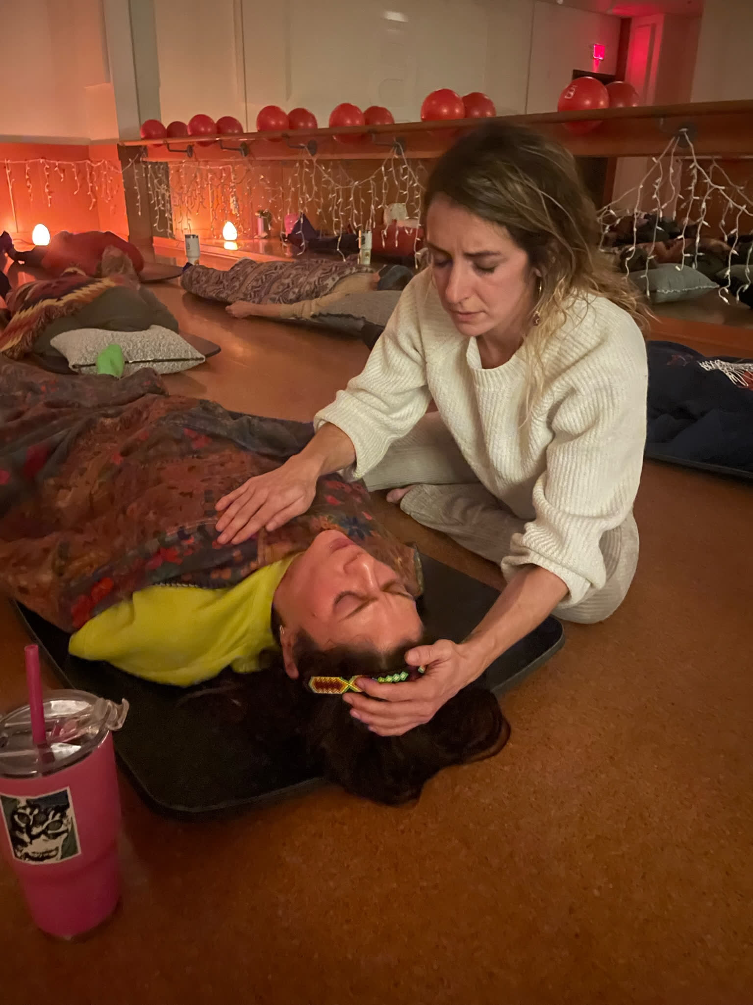 Calm Breathwork session, no screaming required